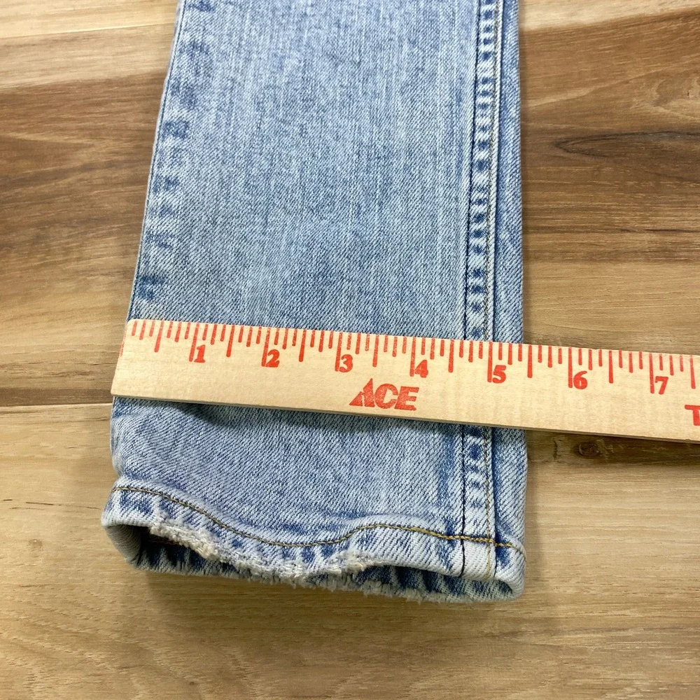 Rag & Bone Jeans Mens 30x32 Fit 1 Skinny Organic Cotton Sonora Light Blue Wash